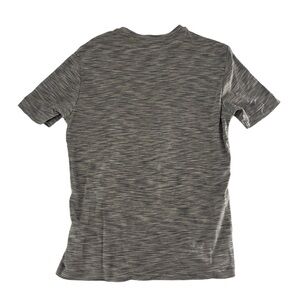 Arne Shiet Mens‎ Medium Grey Short Sleeve Casual Space Dye Performance Soft Gym
